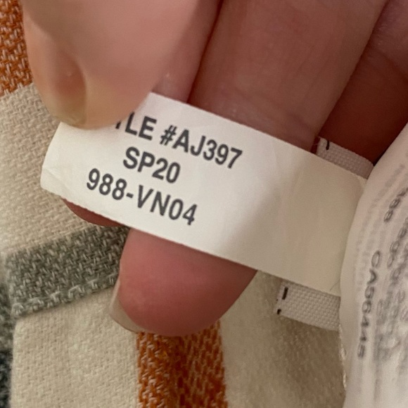 Madewell Tie-Waist Huston Pull-On Striped Linen Blend Crop Pants - Picture 11 of 11